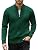 Men's Casual Zip-Up Knitted Cardigan Sweater with Stand Collar