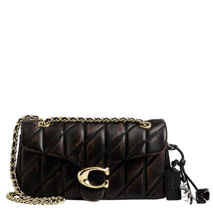 Coach Women's Quilted Tabby Leather Shoulder Bag