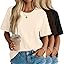 Women's Cotton Oversized Half Sleeve Crew Neck Tees - 3 Pack