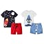 Toddler Boy Summer Shirt and Shorts Set for Ages 2-7