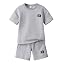 Boys Summer Short Sleeve Top & Shorts Set Ages 6-12