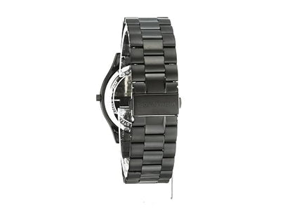Men’s Slim Runway Beige Gold-Tone Stainless Steel Watch