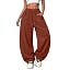 Women's Barrel Baggy Wide Leg Sweatpants for Streetwear