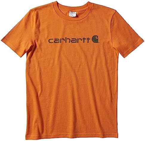 Carhartt Boys' Durable Cotton Logo T-Shirt