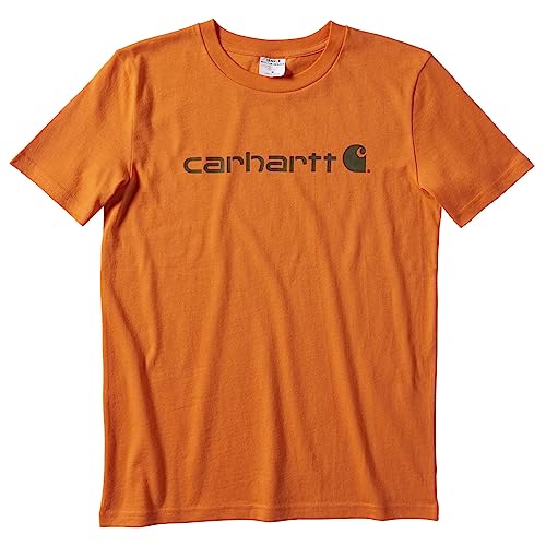 Carhartt Boys' Durable Cotton Logo T-Shirt