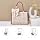 FOXLOVER Medium Vintage Tote Bag for Women Top-Handle Satchel