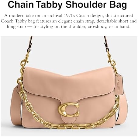 Coach Tabby Chain Shoulder Bag for Women
