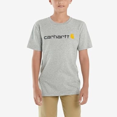 Carhartt Boys' Durable Cotton Logo T-Shirt