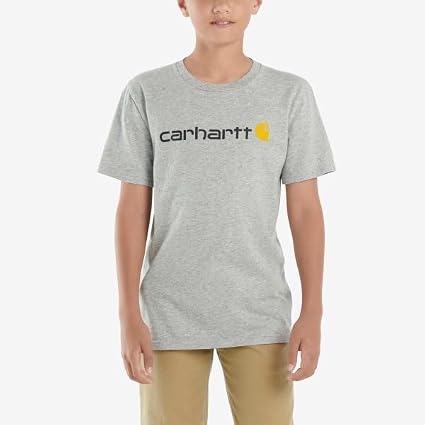Carhartt Boys' Durable Cotton Logo T-Shirt