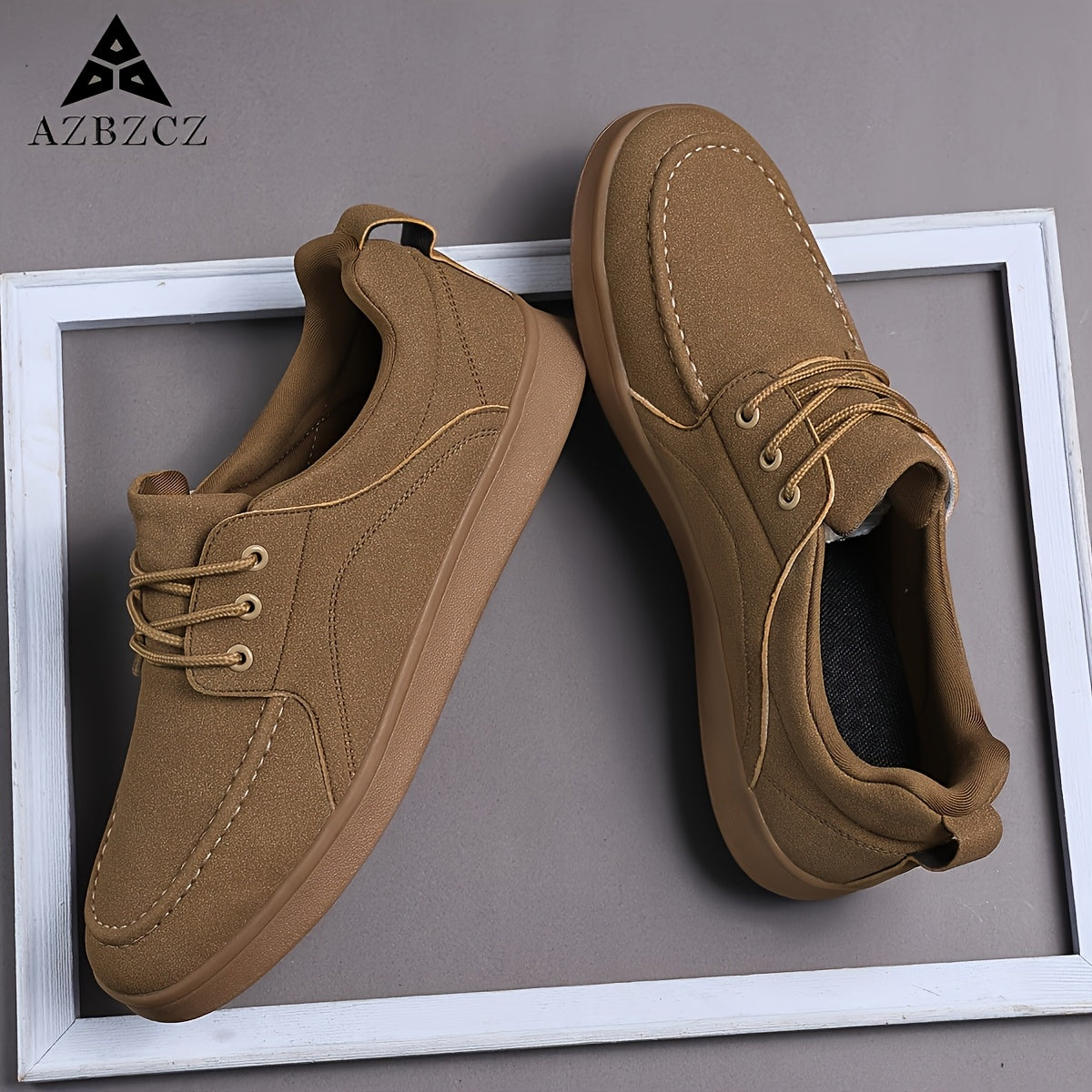 Men's Casual Lightweight Lace-Up Low Top Sneakers