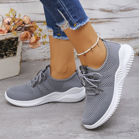 Women's Breathable Mesh Running Shoes Lightweight Wide Fit