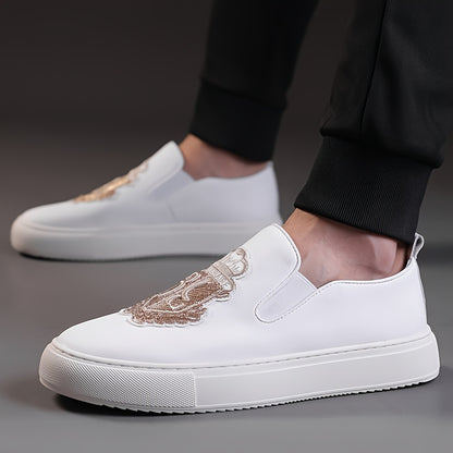 Men's Lightweight Non-Slip Slip-On Loafers for Casual & Business