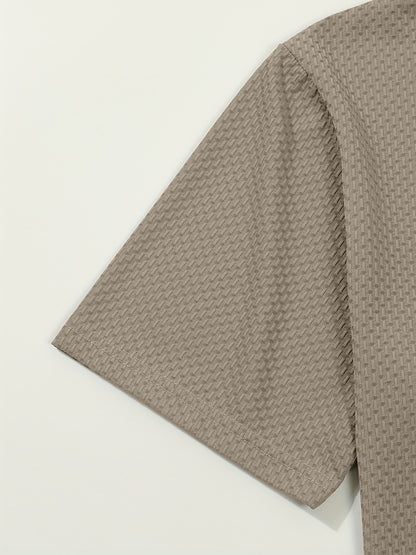New Arrival of Plus-Size Men'S Polo Shirts, Featuring Short Sleeves And Classic Details Like a Collar And Buttons, Perfect for Casual Everyday Wear - ayq