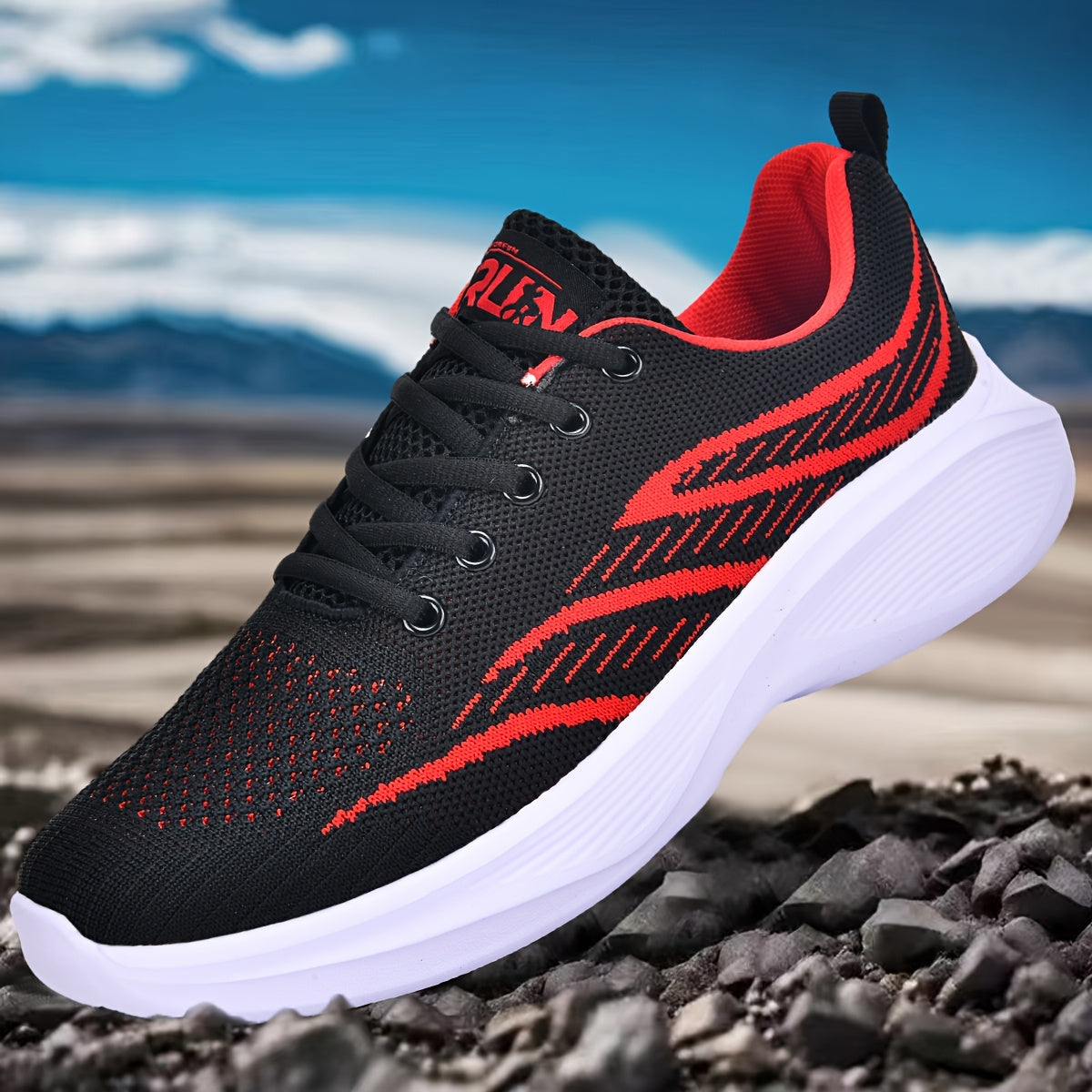 Men'S Casual Sports Running Trendy Shoes with a Stylish Design - ayq