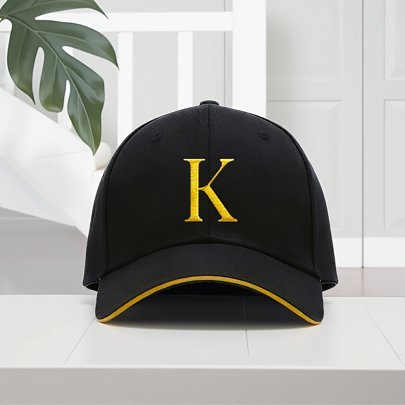 Unisex Adjustable Breathable Baseball Cap with Embroidery