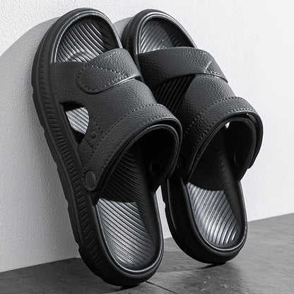 Men's Summer EVA Slip-On Sandals Soft Sole Beach Shoes