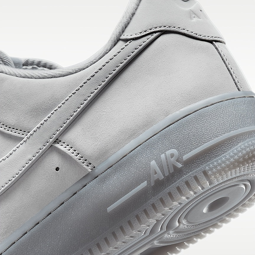 Nike Air Force 1 '07 WB Men's Low Top Sneakers Gray Black