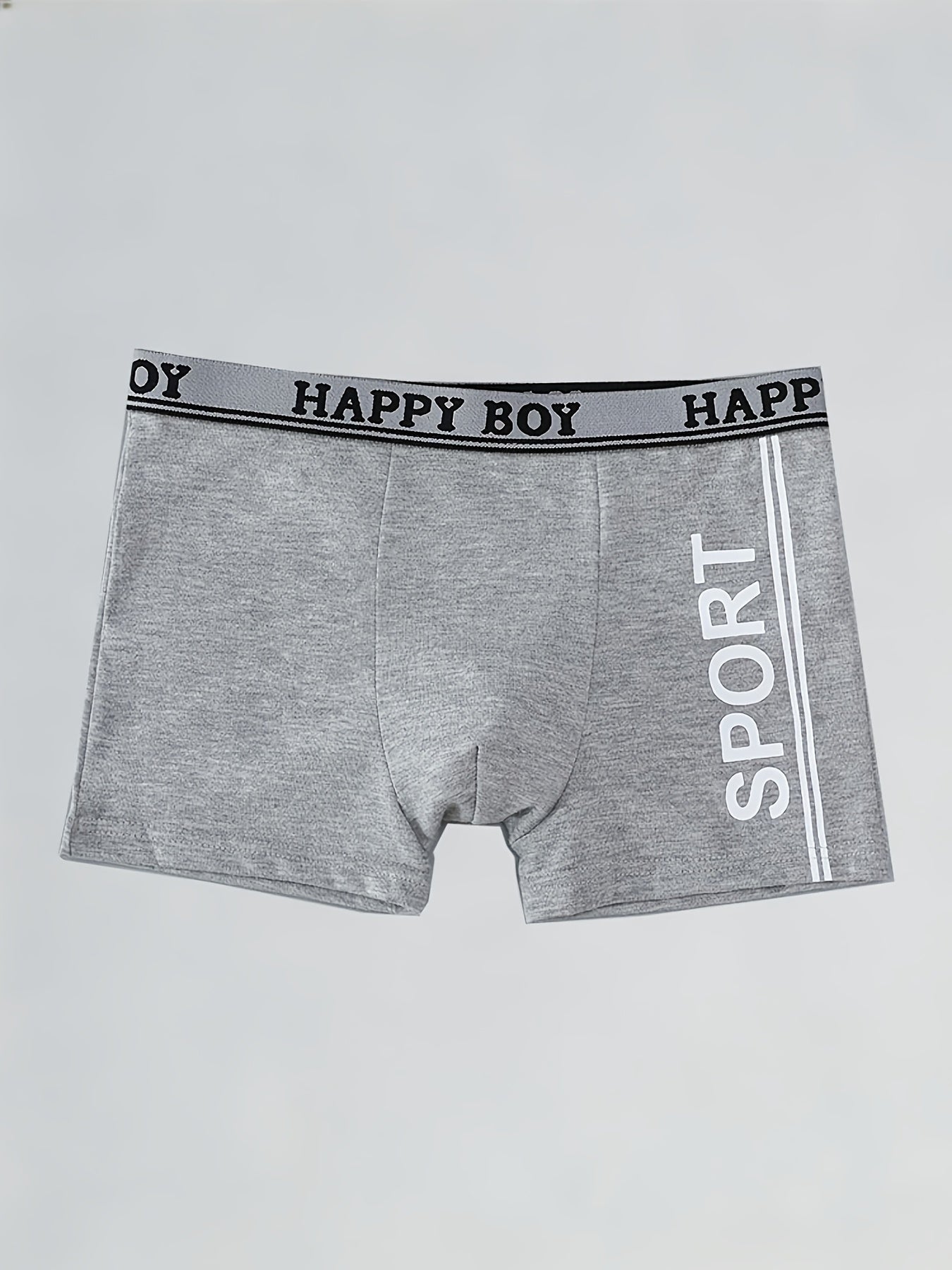 Boys' Cotton Boxer Briefs 6-Pack - Soft, Stretchy, Comfortable Fit