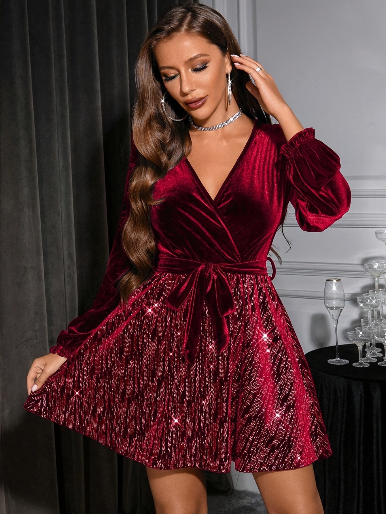 Women's Long Sleeve Dress