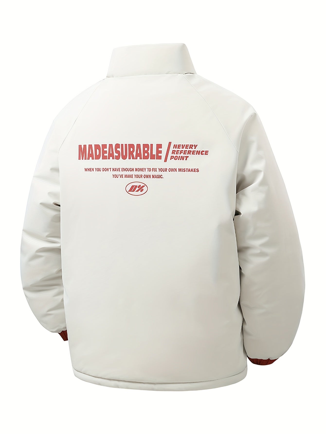 Men'S Heavy-Duty Thermal Jacket - Double-Sided Winter Coat with Full-Zip Closure, Soft Non-Stretch Fabric, Stand Collar - Cold Weather Outerwear for Office, Commuting, Thick, Outdoor - Easy-care Polyester Jacket, Winter Jacke