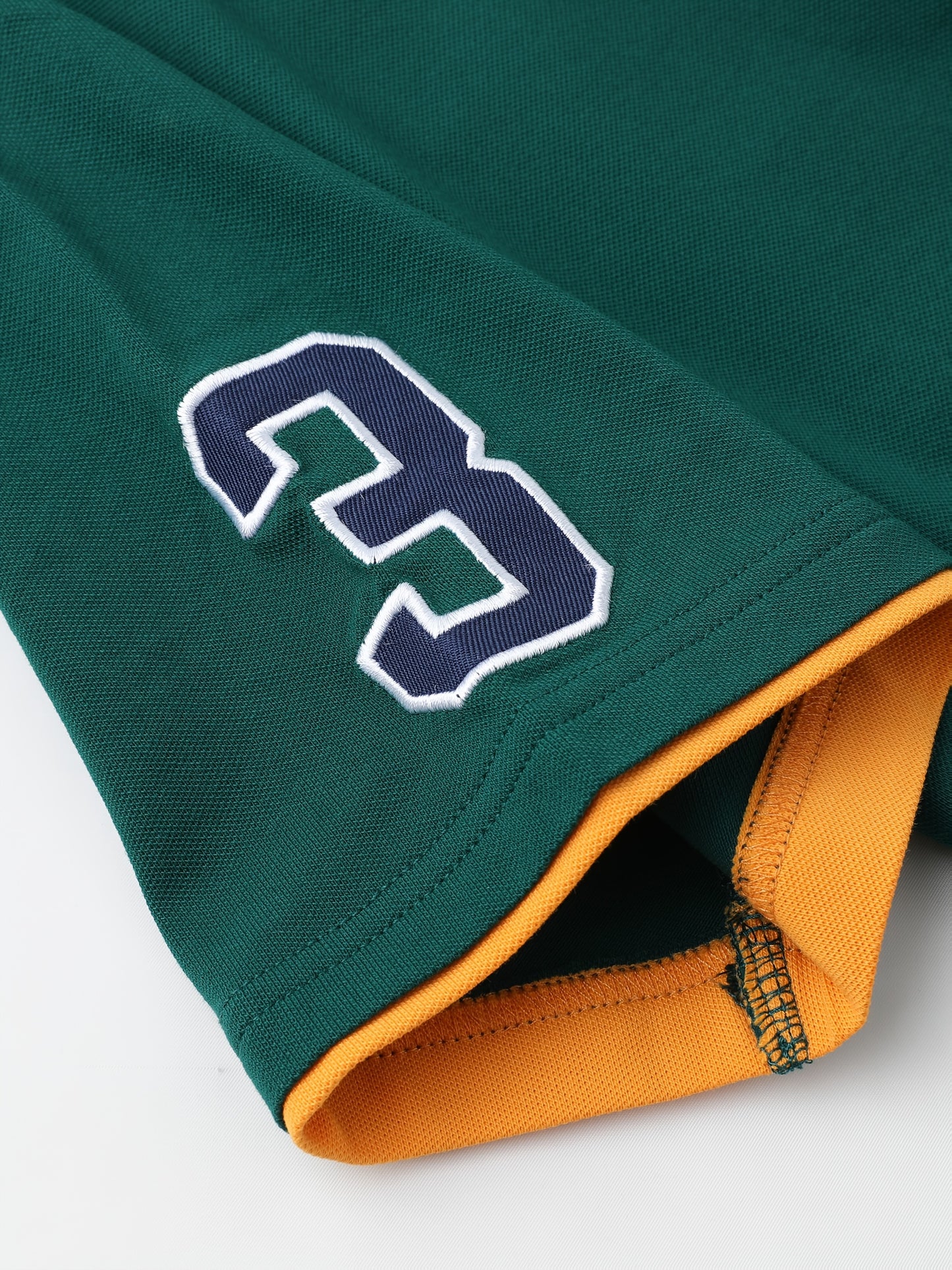 Men'S Short-Sleeve Polo Shirt with 95% And Embroidered Design - ayq