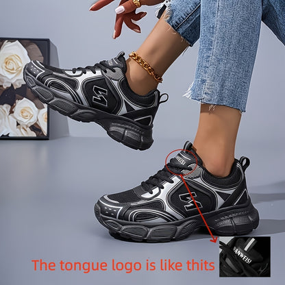 Women's Low-Top Platform Sneakers with Tassel Detail & Traction Sole