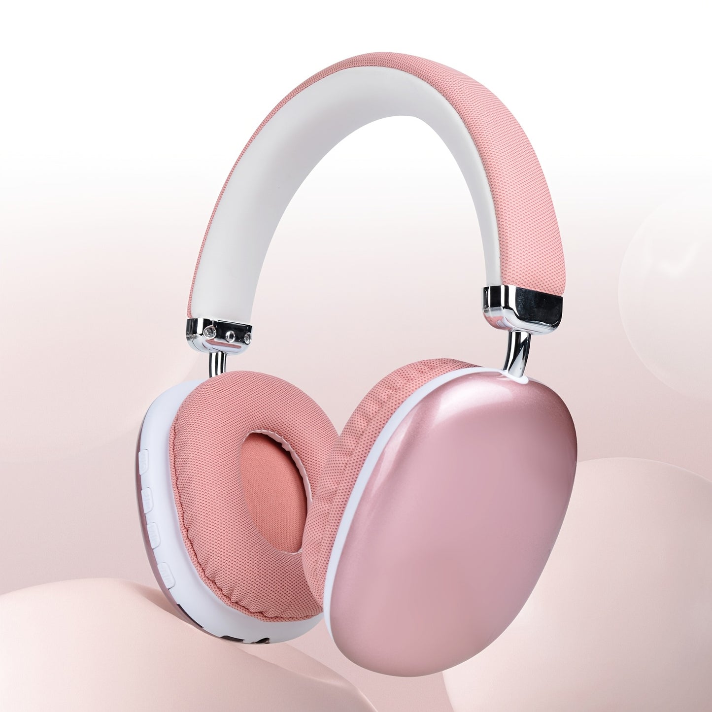 Wireless Over-Ear Headphones with Mic and Type-C Charging