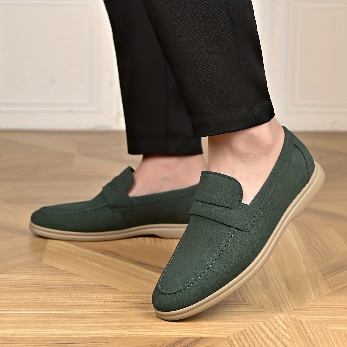 Men's Slip-On Loafers - Stylish, Comfortable All-Season Shoes