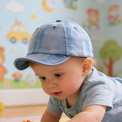 Lightweight Cartoon Baseball Cap for Boys & Girls Ages 3-14