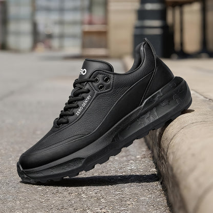 ZRO Men's Lightweight Cushioning Leather Casual Sneakers