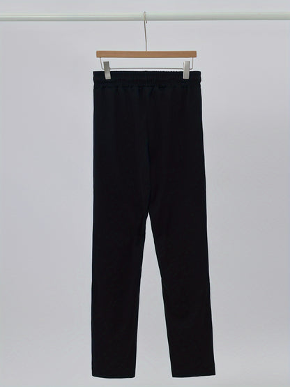 Men's Casual Two-Piece Set - Stretch Comfort Fabric - Suitable for Spring/Autumn Seasons - ayq