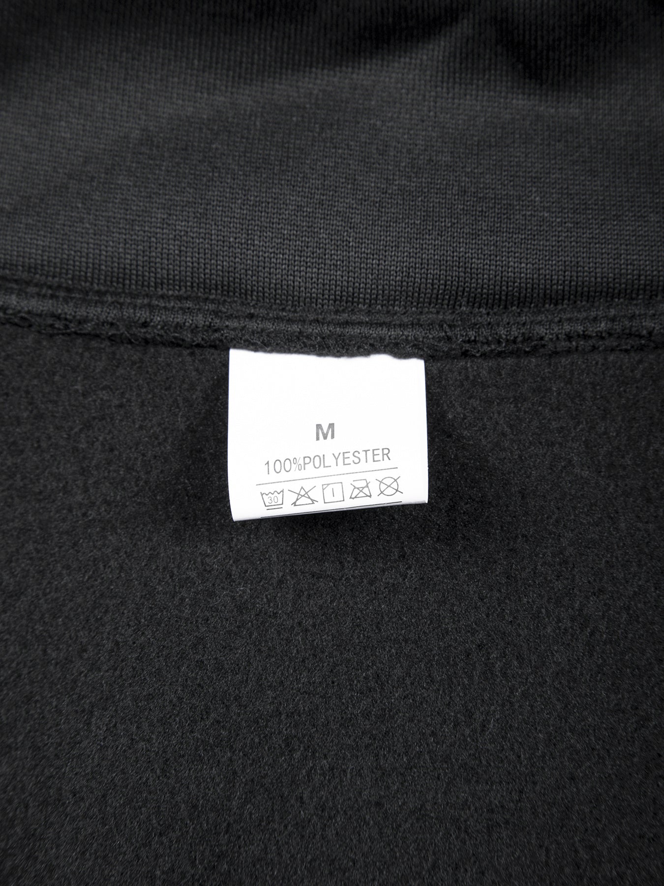 Men's Stand Collar Zip-Up Solid Color Fleece Jacket Long Sleeve Casual Sport Hoodless Coat with Large Side Pockets, Suitable for Daily Wear, Outdoor Activities, Hiking