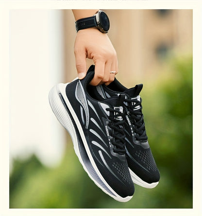 Mesh Men's Running Shoes, Women's Lightweight Breathable Soft Cushioned Outsole for Road and Trail Use, Multifunctional Non-Slip Shoes Suitable for Marathon, Off-Road Cycling, Gym Aerobics, Hiking, Mountaineering, and Daily W - ayq