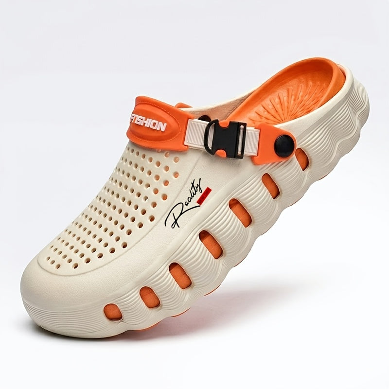 Unisex Ventilated EVA Garden Clogs with Adjustable Strap