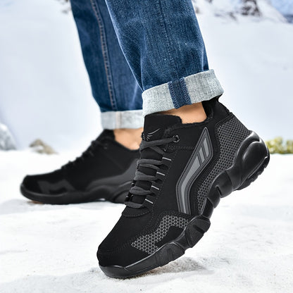 Men's & Women's Heavy-Duty All-Season Ankle-High Winter Boots Sneakers - Thick Warm Traction Rubber Sole, Casual Outdoor Shoes for Snow, & Daily Wear, Shoes For Men, Trainers, Trainers For Men, Sneakers Shoes For Men, Winter