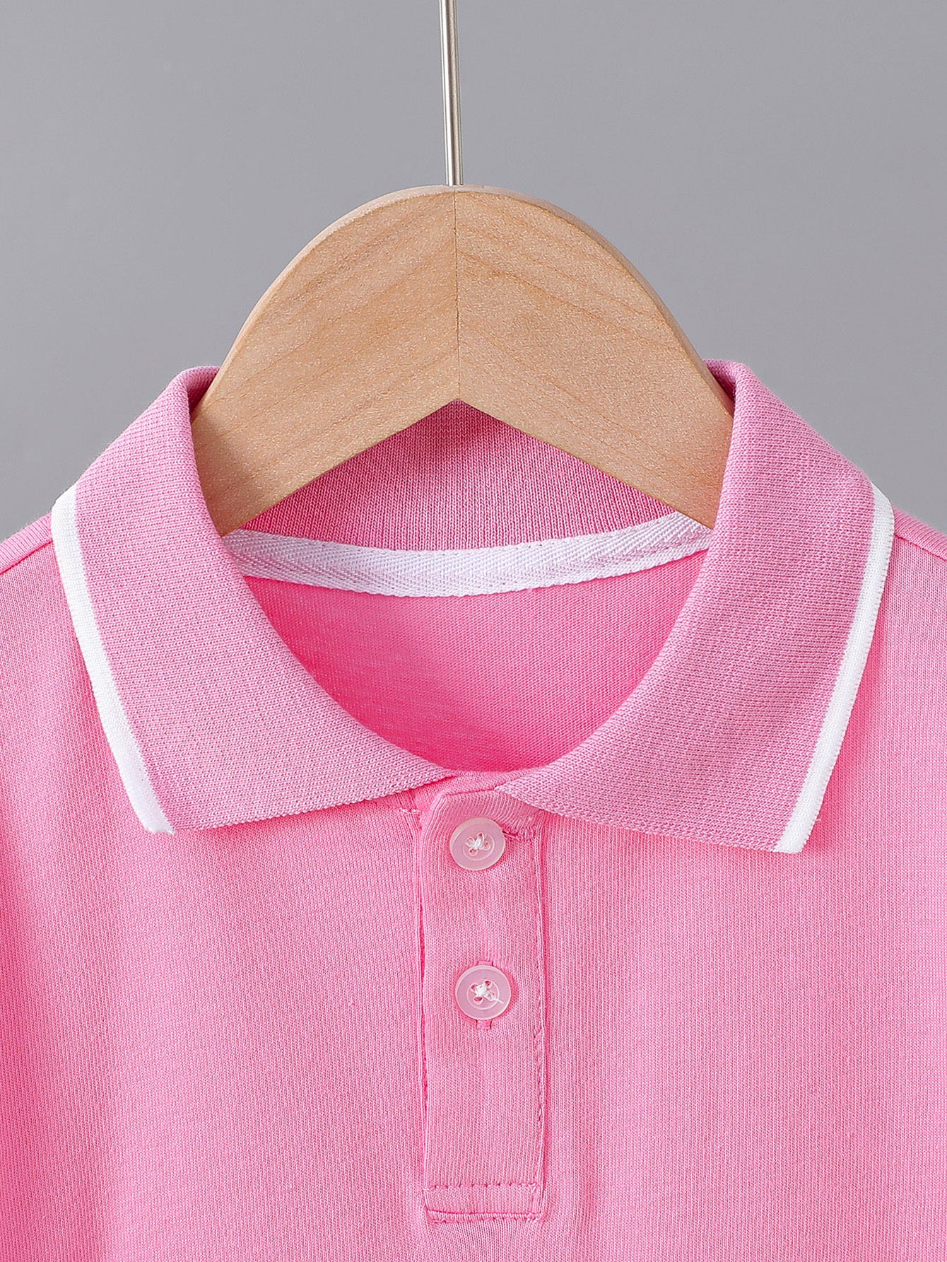Children's Summer Cotton Polo Shirt with Animal Print