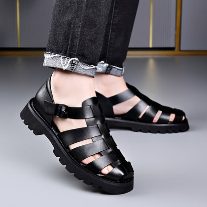 Men's Lightweight Breathable Summer Sandals with Thick Sole