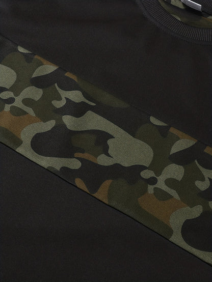 Men'S Camouflage Short Sleeve T-Shirt & Pants Set - Breathable, Quick-Dry Knit Fabric, Casual Style, Regular Fit, Ideal for Outdoor Activities, Hiking, and Fishing, Outdoor Clothing | Casual Style | Comfortable Fit