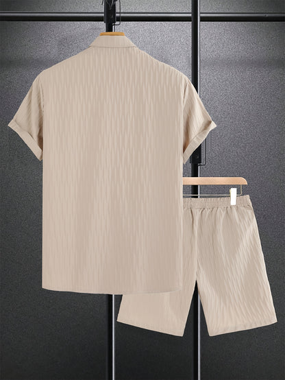 Men's Fashion Casual Shirt Suit