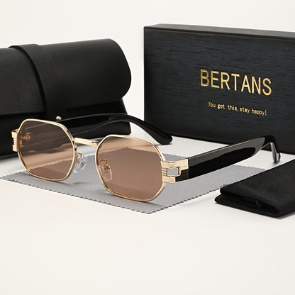 BERTANS Unisex Vintage UV400 Sunglasses Lightweight Frame