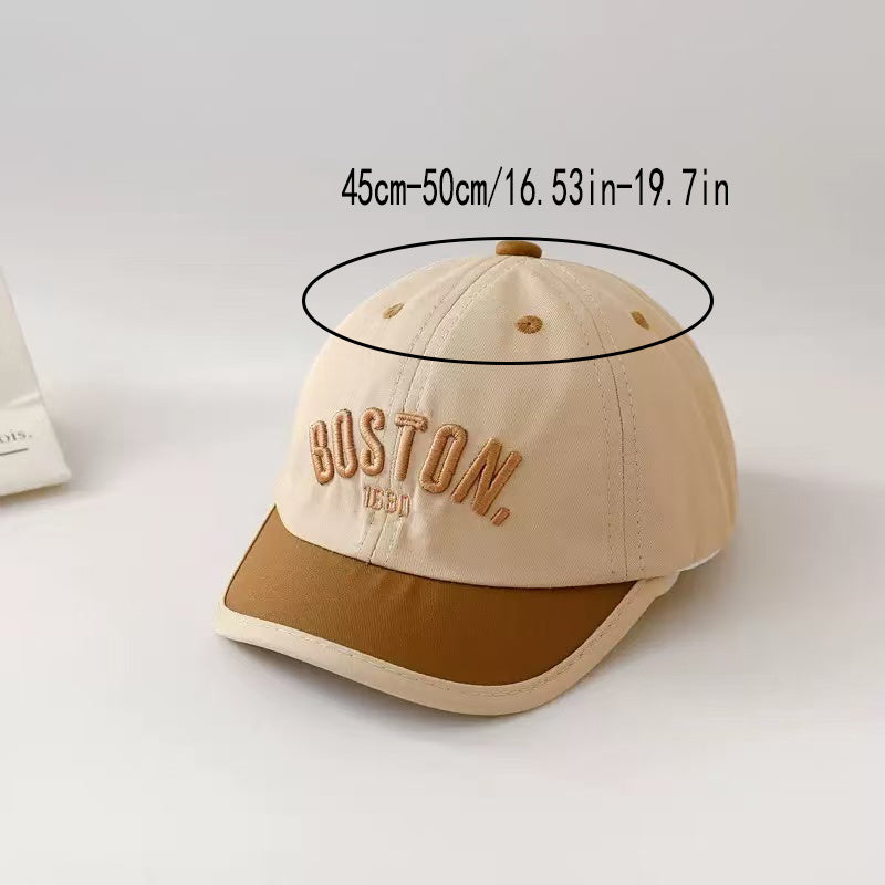 Infant Duckbill Baseball Hat for 0-3 Years with Sun Protection
