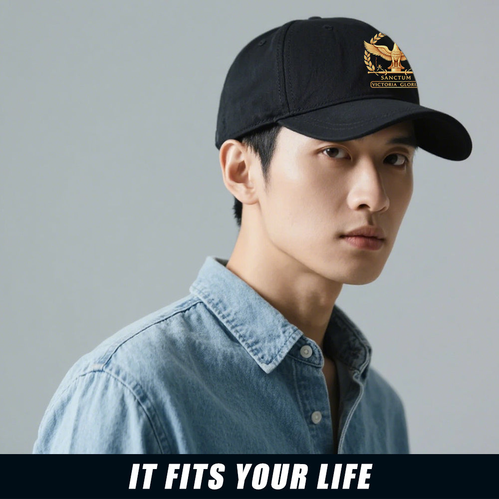 Unisex Lightweight Golden Eagle Baseball Cap with Adjustable Fit