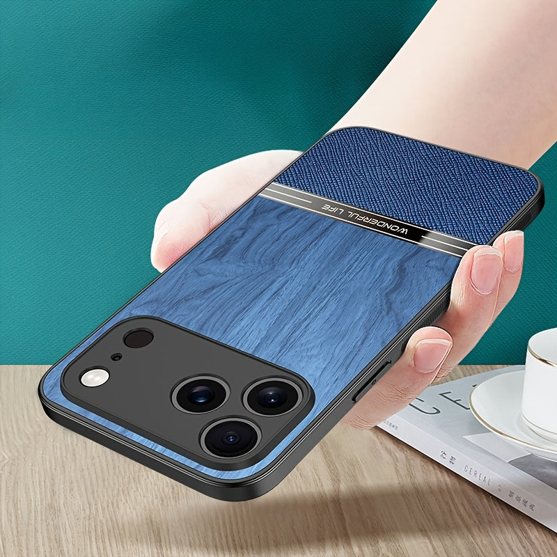 Shockproof Retro Style PC Phone Case for iPhone 18 Pro/Pro Max