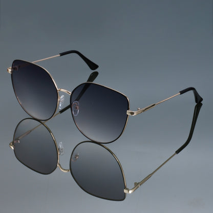 Unisex Retro Oval Polycarbonate Frame Lightweight Decorative Glasses