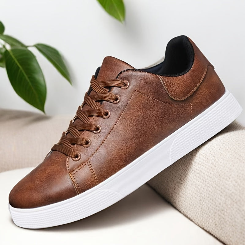 Men's Casual Low-Top Sports Shoes with Breathable Upper