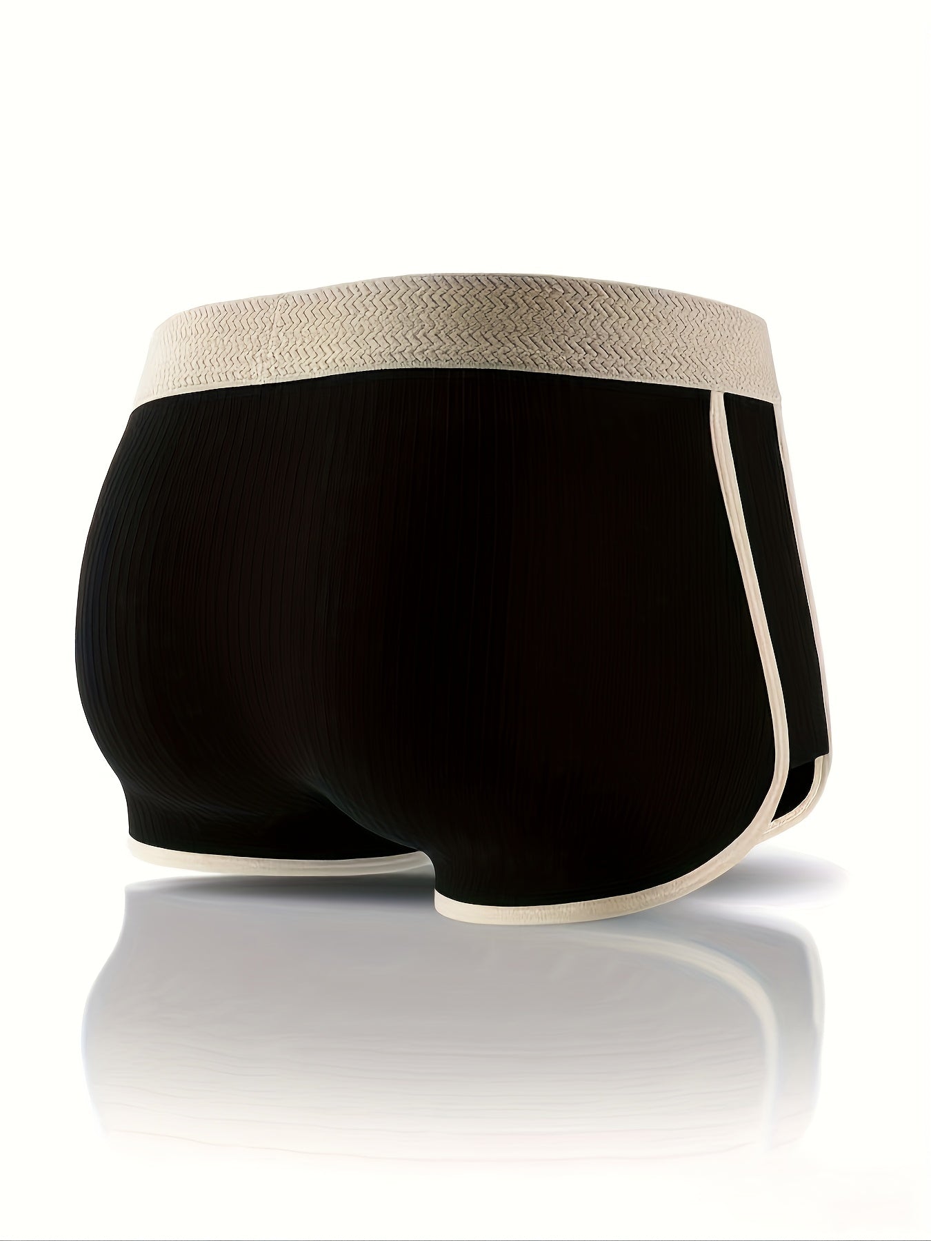 Men's 5-Pack Solid Color Boxer Briefs, Breathable & Stretchy