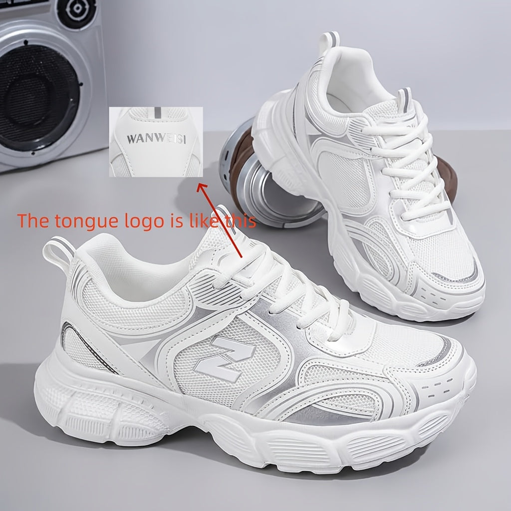 Women's Low-Top Platform Sneakers with Tassel Detail & Traction Sole