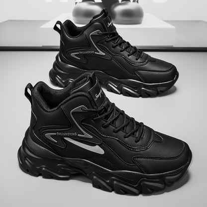 Men's Ankle Boots Casual Sneakers Soft Fabric EVA Sole