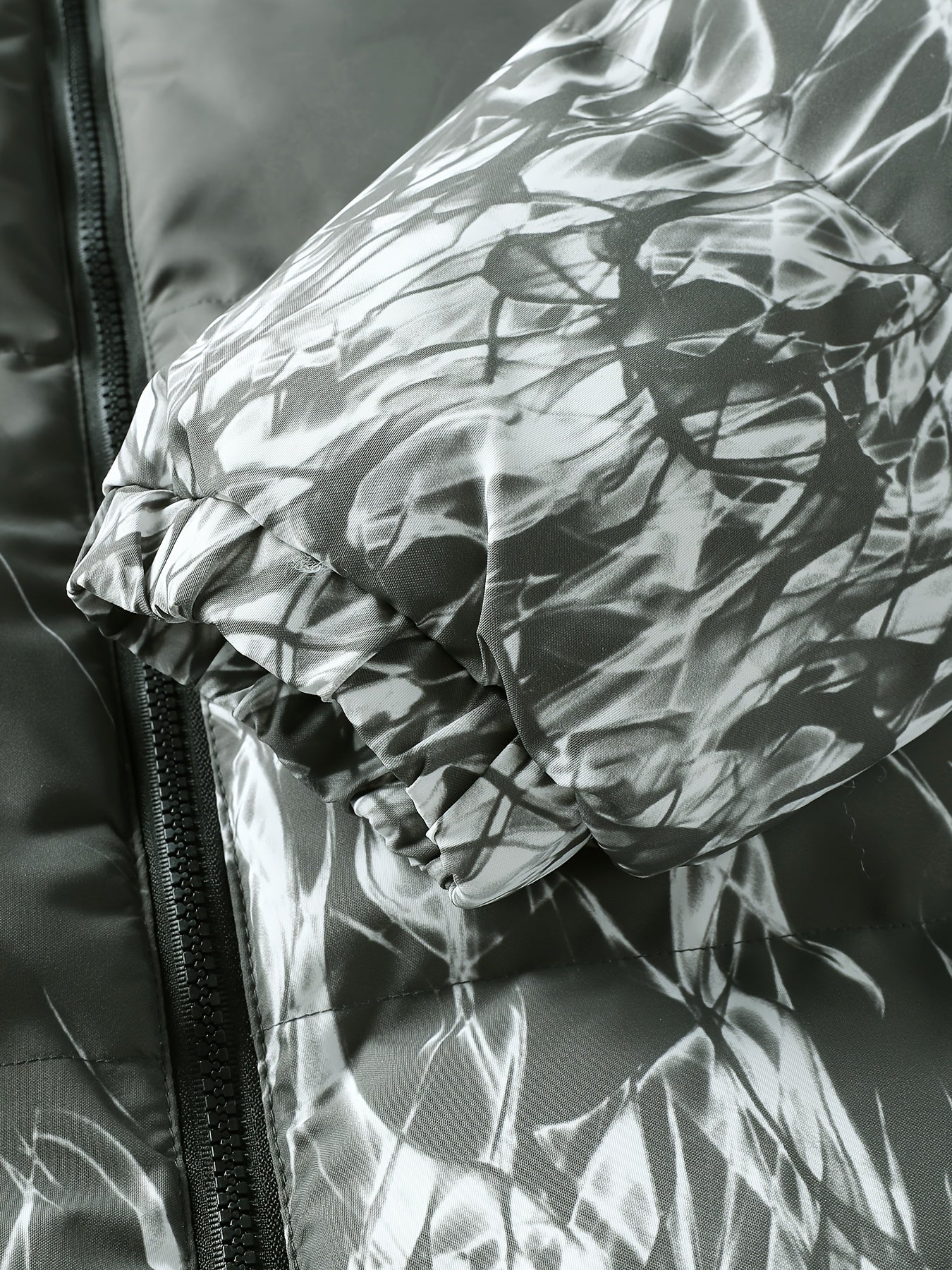 Men'S Heavyweight Winter Jacket - Full-Zip Hooded Coat with Stand Collar, Navy Blue Cold Weather Outerwear, Polyester Insulated Jacket for Everyday & Formal Events, Non-Stretch Fabric, Zipper Closure, Winter Coats, Formal Eve