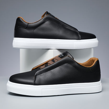 Men's Fashion Sneakers - Comfortable, Durable & Non-Slip with Thick Platform Sole for Casual Wear - ayq